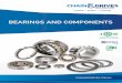 BEARINGS AND COMPONENTS · 2018-09-26 · Spherical roller bearing Cylindrical roller bearings Cylindrical roller bearings, double/four row Tapered roller bearings, metric and inch