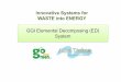 Innovative Systems for WASTE into ENERGY€¦ · Features of GGI’s Technology All kinds of waste to be treated 1. Mixed waste 2. Food waste 3. Medical waste 4. Waste tire 5. Sewage