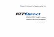 KepDirect PLCs Manual · 2019-09-06 · técnico de AutomationDirect.com. KEPDirect para PLCs Instalación y configuración Manual de como comenzar Al comunicarse con apoyo técnico,