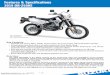Features & Specifications 2019 DR-Z400Sd14zk5dyn3jy6u.cloudfront.net/assets/features/_2019/dualsport/fbs-dr-z400sl9.pdfaluminum rims ready to accept high-traction, dualsport rubber