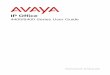IP Office · Avaya Inc. is not responsible for any modifications, additions, or deletions to the original published version of this documentation unless such modifications, additions,