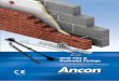 Wall Ties & Restraint Fixings - Ancon...Note: Refer to BS 5268-6.1: 1996 and BS 6399-2: 1997 for complete information. Bracketed compression values are those confirmed for inclusion