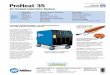 ProHeat 35 Air-Cooled Induction System...Induction Heating System ProHeat ™ 35 Issued Jan. 2020 † Index No. IN/14.0 Air-Cooled Induction System Quick Specs Powering a heating revolution—for
