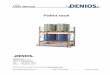 Pallet rack - Amazon Web Services...The pallet rack is suitable for the safe storage of drums up to 205 litres on Euro or chemical pallets or directly on the grids (for version with