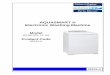 AQUASMART Electronic Washing Machine - Fisher & Paykel€¦ · Brand Fisher & Paykel Voltage 110-120V 60Hz Model WL26CW1 FP US Product Code 96215-A . 96215-A 4 . 96215-A GUIDE TO