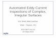 Automated Eddy Current Inspections of Complex, Irregular ... · Automated Eddy Current Inspections of Complex, Irregular Surfaces Eric Shell, Matt Gardner Wyle – Dayton, OH ATA