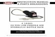 INSTRUCTION MANUAL & PARTS BREAKDOWN - AME INTLameintl.net/.../14461-Bottle-Jack-Instruction-manual-Parts-Breakdow… · INSTRUCTION MANUAL & PARTS BREAKDOWN Read this manual and