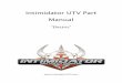 Intimidator UTV Part Manual - VisionAmp€¦ · 26 1 668-1050-00 18 AMP 48 Volt Dual Pro Charger 27 1 739-3888-00 Battery Charger Bracket-Right 28 6 630-7040-00 1/4 x 1 Hex Head Tek