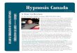 Hypnosis Canada Tenth Edition A Year in Review · workshops and fun times. One year, we even attended the National Hypnosis conference in Halifax. Afterwards, we travelled the island,