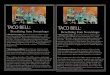 TACO BELL - ciw-online.org hunger_strike_site/images... · TACO BELL: Benefitting from Sweatshops * Sub-poverty wages: For more than 20 years, Florida tomato growers have paid virtually