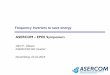 ASERCOM – EPEE Symposium · ASERCOM - EPEE Symposium, 10.10.2016 John Gibson - 12 - Benefit of a wide range of compressor frequency: Example with six-cylinder compressors Control