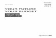 YoUr FUTUrE YoUr BUDGET · Budget 2020-2021 A.4 Additional Information A qualified property, for the purposes of the tax credit for investments, is a property included in Class 53