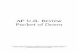 AP U.S. Review Packet of Doom - Dearborn Public Schools AP U.S. Review Packet of Doom Informational