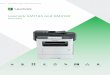 Lexmark XM1145 and XM3150...15M425 Monochrome laser multifunction product Lexmark XM1145 and XM3150 Powerful. Compact. Mono Duplex printing Solutions Duplex RADF Security Up to 50