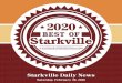Starkville Daily News...8 F 29 2020 BEST F starVille Medical Supply 106 Strange Rd #2, Starkville, MS 39759 (662) 268-4464 Voted us Best Medical equipMent coMpany for 2020 We are very