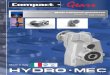 Compact Gears - Gemoteg GmbH + Co. KG · 2018-06-29 · Seleccionar el par deseado (incluyendo el factor de servicio) Seleccionar la velocidad de ... Tamaño reductor Motor power