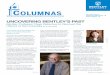 COLUMNAS · 2019-06-19 · 1 COLUMNAS many records have been lost. Fortu - nately, former Sociology Professor Tony Kimball started a similar project in the 1990s and still had all