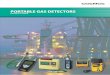 PORTABLE GAS DETECTORS - New Cosmos · PORTABLE GAS DETECTOR COMBUSTIBLE GAS DETECTOR For measurement of combustible gas concentration of 0-10/0-100% LEL. Super-sensitive and best