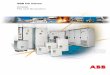 DCS800 The next Generation -  · ABB DC drive technology - Innovation driven by tradition With the innovative DCS800 technology our cus-tomers are well armed for the challenges of