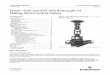 Fisher EHD and EHT NPS 8 through 14 Sliding-Stem Control ...€¦ · Fisher™ EHD and EHT NPS 8 through 14 Sliding‐Stem Control Valves Contents Introduction ... 1. Before installing