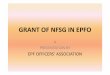 GRANT OF NFSG IN EPFOepfoa.in/bulletin/source/NFSG PPT.pdf · • Executive Committee (EC), CBT, EPF in 24th meeting held on 22.10.1997 adopted the 5th CPC, and constituted a Sub