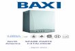 SPARE PARTS America CATALOGUE - Baxi Boilers · In the spare part catalogue, after the exploded diagrams, there are the components lists of the boilers; this is the meaning of the