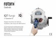 IQT Range - Rotork€¦ · IQT Range Original instructions for Safe Use, Installation, Basic Setup and Maintenance This manual must be consulted where ever this symbol is marked