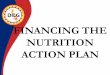 FINANCING THE NUTRITION ACTION PLAN...the Promotion of the New Nutritional Guidelines for Filipinos (NGFs) Background: Malnutrition and diet-related non-communicable diseases remain