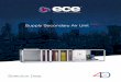 Supply Secondary Air Unit SSAU - ECE UK LTD · 2019-09-19 · air intake damper and secondary air damper. The mix of fresh air and secondary air can thus be adjusted to suit the needs