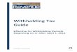 Withholding Tax Guide - Wisconsin Department of Revenue publications/pb166.pdf · Withholding Tax Guide Publication W-166 Back to Table of Con tents 6 • Use black ink, • Write