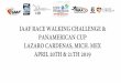 IAAF RACE WALKING CHALLENGE & PANAMERICAN CUP iaaf race walking challenge & panamerican cup lazaro cardenas,
