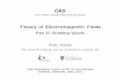 Theory of Electromagnetic Fields - CERNcas.web.cern.ch/sites/cas.web.cern.ch/files/lectures/ebeltoft-2010/wolski-2.pdf · Theory of Electromagnetic Fields Part II: Standing Waves