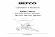 103-130, 106-130, 106-230 - cdnmedia.endeavorsuite.com · BEFCO ® Operator’s Manual BABY-HOP Pull Type Fertilizer Spreader 103-130, 106-130, 106-230 The operator’s manual is