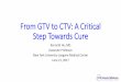 From GTV to CTV: A Critical Step Towards Cure · From GTV to CTV: A Critical Step Towards Cure Kenneth Hu, MD . Associate Professor . New York University Langone Medical Center 