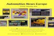 2015 Media Kit - Automotive News2015 Media Kit autonewseurope.com The Automotive News Europe Congress was established in 1997 and provides a comprehensive perspective of the industry’s