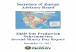 Secretary of Energy Advisory Board · 11/18/2011  · The SEAB Shale Gas Production Subcommittee Second Ninety Day Report – November 18, 2011! Executive Summary The Shale Gas Subcommittee
