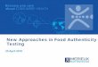 New Approaches in Food Authenticity Testingsasdt.co.za/.../6_3-M_Rwasoka-Authenticity-Testing.pdf · food raw materials 5.4.3 ... Where raw materials are ... Profile for both authentic
