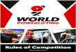 Effective 15th August 2018 - World Powerlifting...by World Powerlifting Ltd. (hereafter “World Powerlifting”). Competitions involving the totality of, or any two or more nations