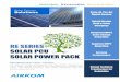 RE SERIES SOLAR PCU - 4.imimg.com4.imimg.com/data4/MS/LV/MY-2526947/the-solar-pcu... · re series solar pcu solar power pack res series ups: 1 kva – 100 kva the excellent power