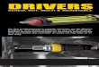 6-in-1 Ratcheting Drivers• Includes four different screwdriver bits and 1/4" and 5/16" nut drivers 6-in-1 Ratcheting STUBBY SCREWDRIVERS As the tradesperson’s needs change, so