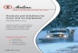 Products and Solutions for Snow and Ice Equipment · 2019-06-06 · Products and Solutions for Snow and Ice Equipment ISO 9001:2015 Certified ... Choose from Rexroth’s A10VO variable