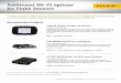 Additional Wi–Fi options for Fluke Sensors€¦ · Bring fast, secure Wi–Fi across town or around the world with the Verizon Jetpack 4G LTE Mobile Hotspot. Connect up to 15 Wi–Fi–enabled