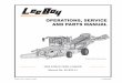 OPERATIONS, SERVICE AND PARTS MANUAL...3000 Force Feed Loader 11/06/2008 OPERATIONS, SERVICE AND PARTS MANUAL 3000 FORCE FEED LOADER Manual No. 981622-01 *Shown With Swivel Option