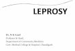 DDr . N K GlGoel lectures/Community... · Leprosy (Hansen(Hansens’s Disease) Achronicgranulomatous immunological disorder Gerhard A Hansen (In 1873) Mycobaterium leprae Primarily