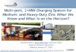 Multi-port, 1+MW Charging System for Medium- and …...Multi-port, 1+MW Charging System for Medium- and Heavy-Duty EVs: What We Know and What Is on the Horizon? Theodore Bohn (tbohn@anl.gov;
