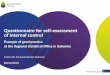 Questionnaire for self-assessment of internal control · internal procedures. One of the key conditions for ensuring efficiency and effectiveness of internal control is monitoring