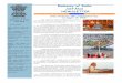 Embassy of India ASTANA NEWSLETTER...Volume 1, Issue 13 Page 2 Embassy of India, Astana celebrated the 69th Independence Day of India on 15th August, 2015 with great fervor and enthusiasm