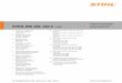 STIHL MS 260, 260 C Lista de repuestos - Serv-Tec.comserv-tec.com/marketing/MS-260.pdf · 2017-05-31 · Freno de cadena Chain brake F Esticamento rápido da corrente Tensado rápido