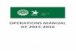 OPERATIONS MANUAL AY 2015-2016 · 1.2.2 CORE VALUES Inspired by the Lasallian Core Values of Faith, Service and Communion and Mission 1.2.3. CORE COMPETENCIES The Offices of Student