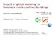 Impact of global warming on livestock inside confined ... · Günther Schauberger . Speaker of the PiPoCooL Consortium . funded by . COP 24 Katowice Dec 6, 2018 Climate Change Centre